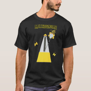 Camiseta Metrognome Bee Gnome Pun Para Los Músicos Acerca D