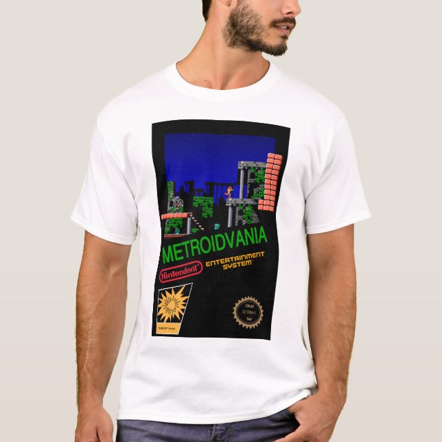 Camiseta Metroidvania (Anverso)