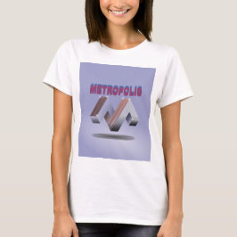 Camiseta metrópolis