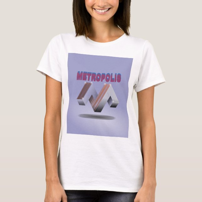 Camiseta metrópolis (Anverso)
