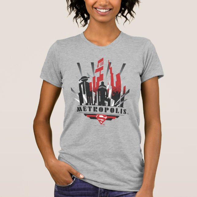 Camiseta Metropolis Art Deco (Anverso)