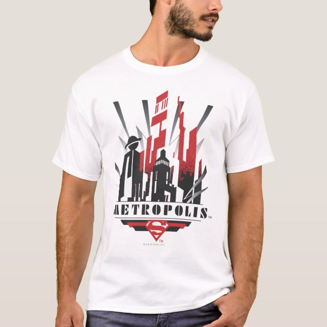 Camiseta Metropolis Art Deco (Anverso)