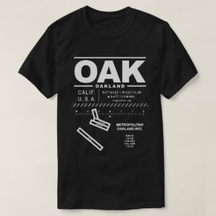 Camiseta Metropolitan Oakland International Airport OAK T-S