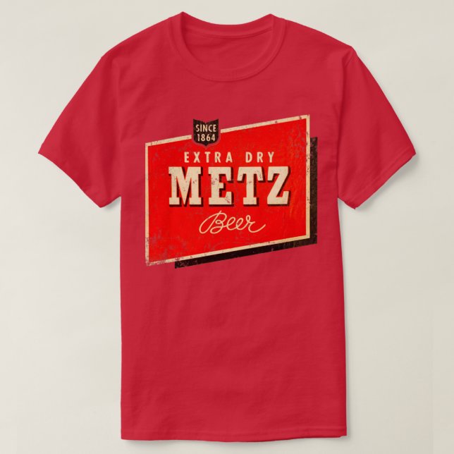 Camiseta Metz Beer (Diseño del anverso)