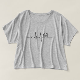 Camiseta Meu Coração bate por Gato