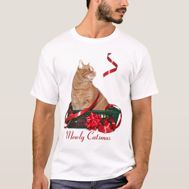 Camiseta Mewly Catsmas (Anverso)
