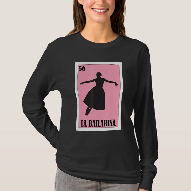 Camiseta Mexican Ballet  La Bailarina 5 (Anverso)
