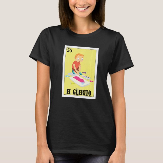 Camiseta Mexican Blonde Kid  El Guerito (Anverso)