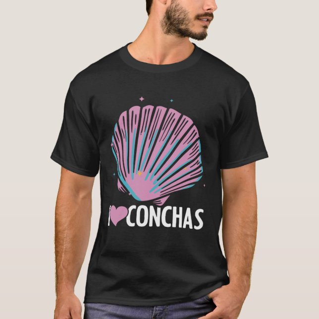Camiseta Mexican Bread Conchas Pan De Dulce Pastry Chef Bre (Anverso)