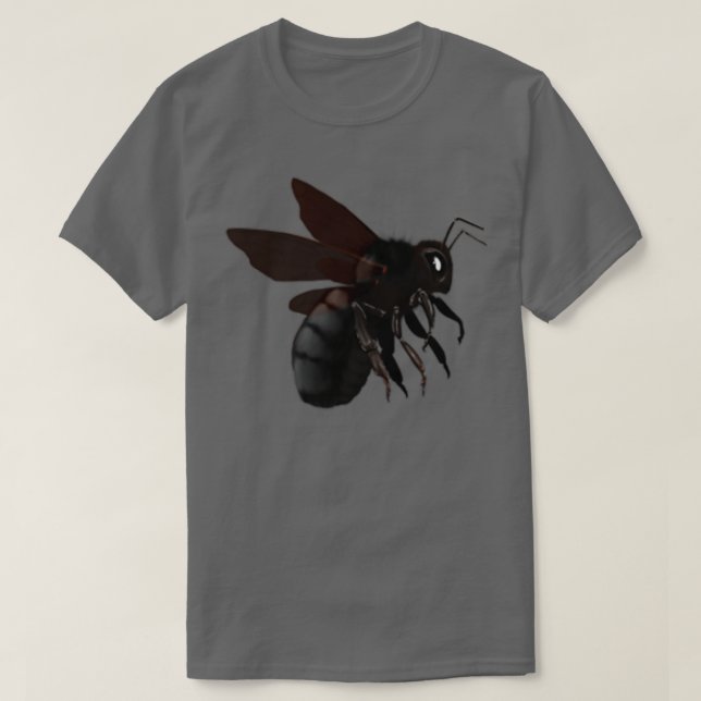 Camiseta Mexican Carpenter Bee Xylocopa mexicanorum Digital (Diseño del anverso)