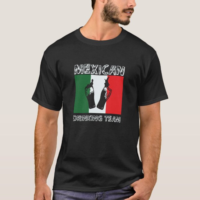 Camiseta Mexican Drinking Team Apparel (Anverso)