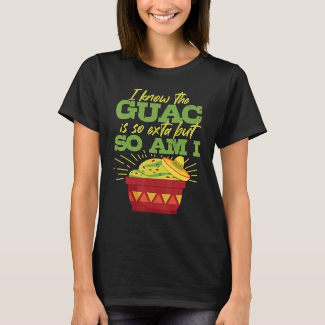 Camiseta Mexican Guacamole Avocado Cinco De Mayo (Anverso)