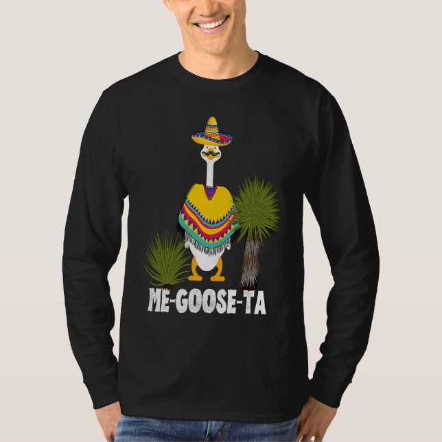 Camiseta Mexican  ME GOOSE TA Me Gusta pun (Anverso)