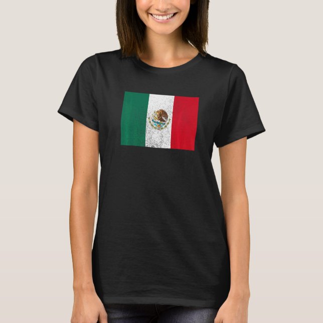 Camiseta Mexican Mexico Flag Pride Mexican Flag (Anverso)
