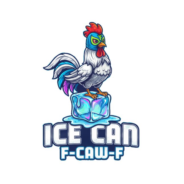 Camiseta Mexican Wrestler Chicken ICE Can F-Caw-F (Subido por el creador)