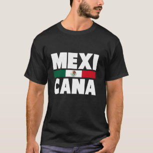 CAMISETA MEXICANA BANDERA DE MÉXICO RAÍCES ORGULLO