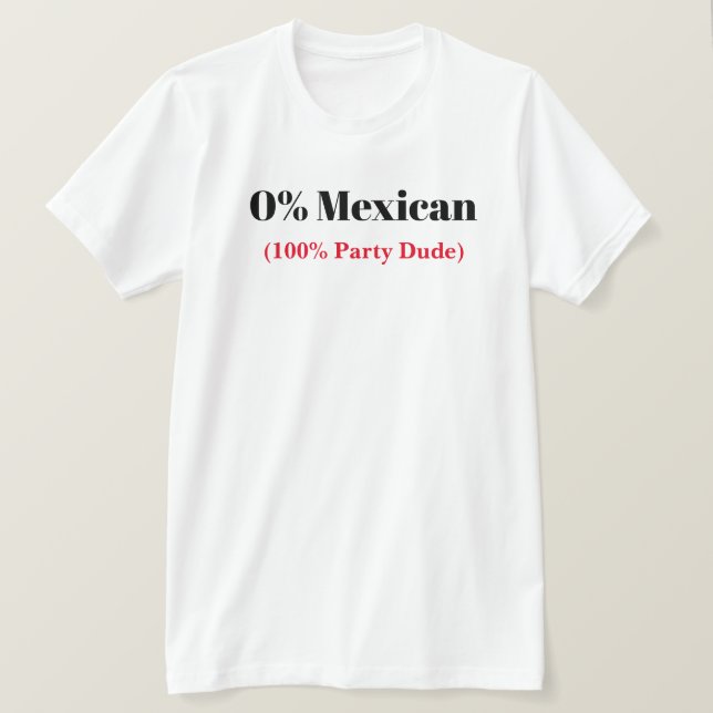 Camiseta mexicana Cinco de Mayo (Anverso del diseño)
