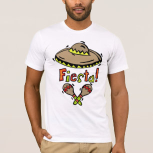 Camiseta mexicana de la fiesta