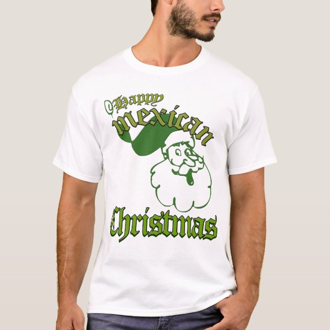 Camiseta mexicana del navidad (Anverso)