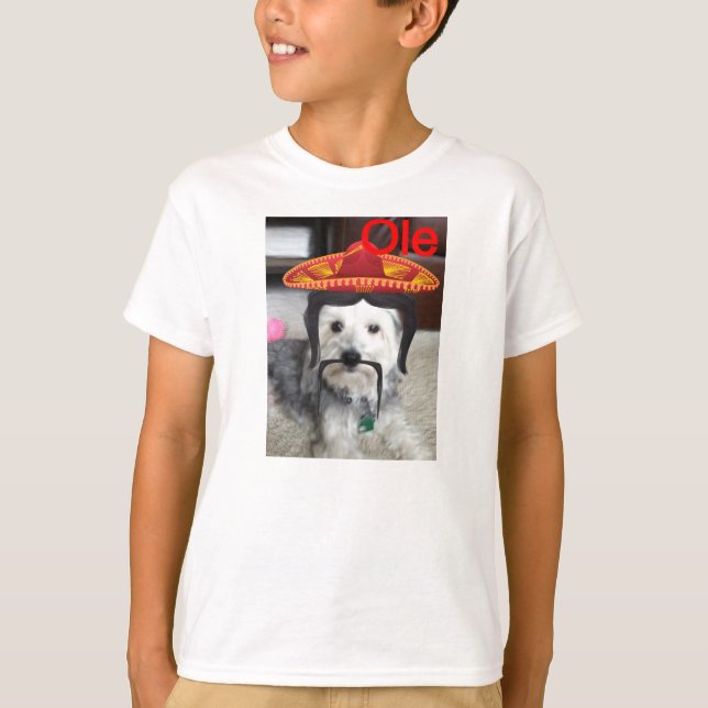 Camiseta mexicana del perro (Anverso)