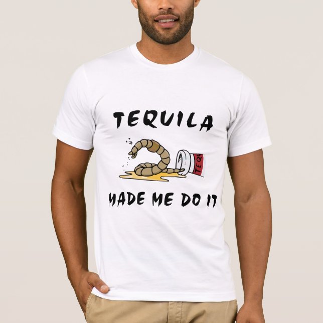 Camiseta mexicana divertida del Tequila (Anverso)