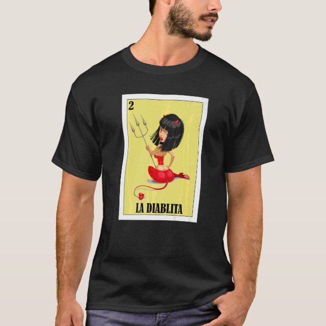 Camiseta Mexicana La Diablita 1 (Anverso)