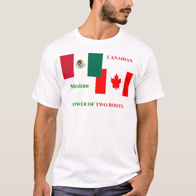 CAMISETA MEXICANO-CANADIENSE (Anverso)