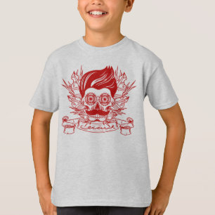 Camiseta Mexicano de los niños (rojo)