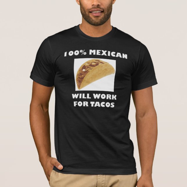 Camiseta MEXICANO del 100% (Anverso)