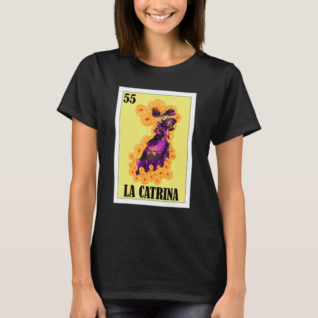 Camiseta Mexicano divertido - La Catrina (Anverso)