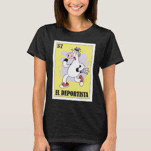 Camiseta Mexicano Divertido para Atletas El Deportista