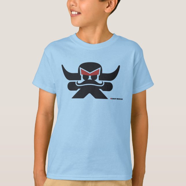 Camiseta Mexicano enojado (Anverso)