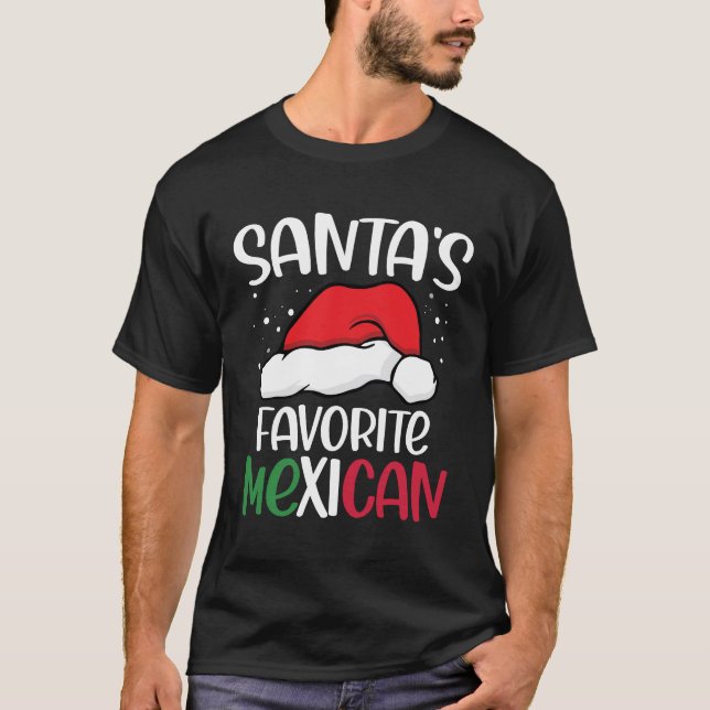 Camiseta Mexicano favorito de Santa María (Anverso)