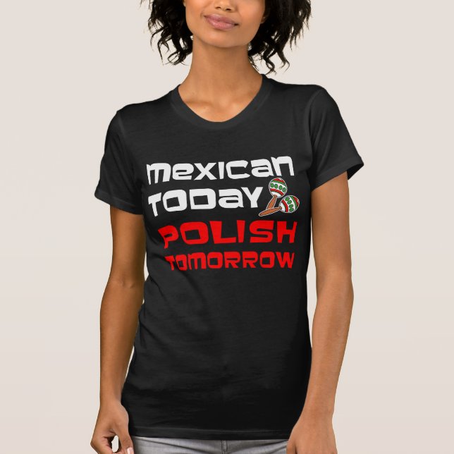 Camiseta Mexicano hoy día Polonia (Anverso)