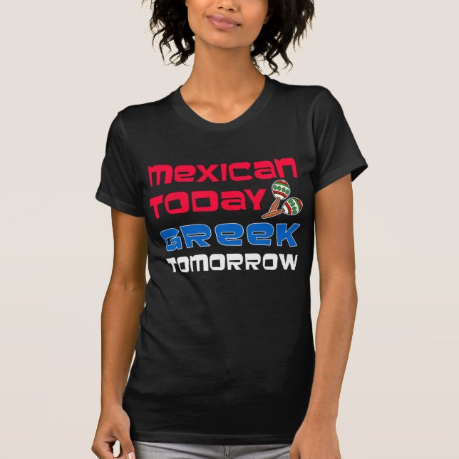 Camiseta Mexicano Hoy Griego (Anverso)