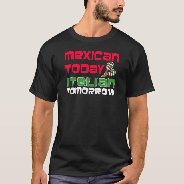 Camiseta Mexicano Hoy Italiano (Anverso)