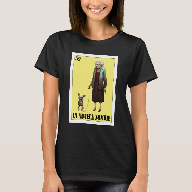 Camiseta Mexicano para abuelas  La Abuela (Anverso)