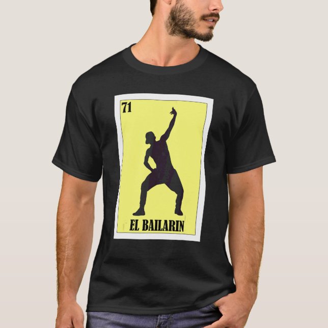 Camiseta Mexicano para Bailarines  El Bailarín (Anverso)