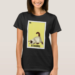Camiseta Mexicano para dueños de gatos El Ragdoll