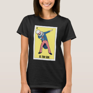 Camiseta Mexicano para el 4 de julio  El Tio Sam