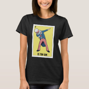 Camiseta Mexicano para el 4 de julio El Tío Sam