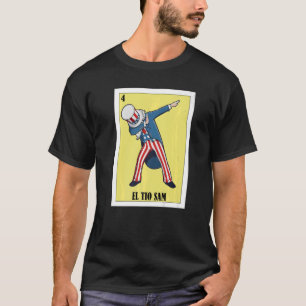 Camiseta Mexicano para el 4 de julio El Tío Sam