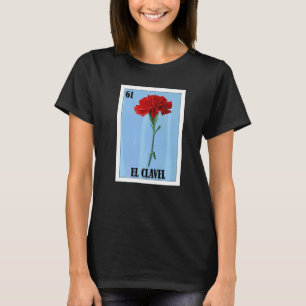 Camiseta Mexicano para Floristas  El Clavel