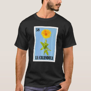 Camiseta Mexicano para Floristas  La Caléndula