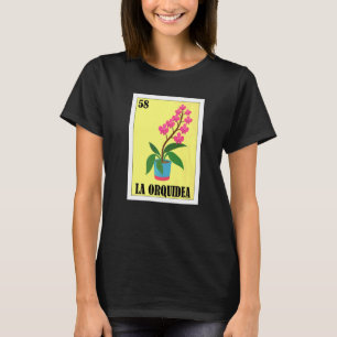 Camiseta Mexicano para Floristas  La Orquidea