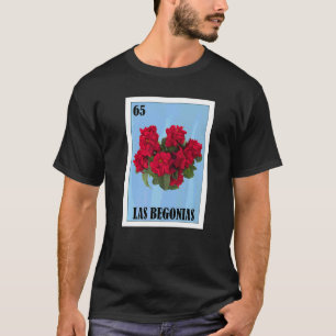 Camiseta Mexicano para Floristas Las Begonias