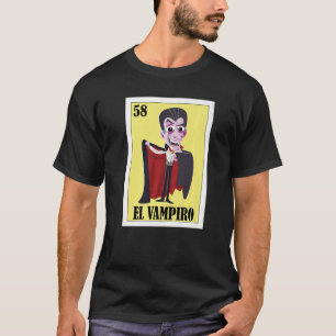 Camiseta Mexicano para Halloween El Vampiro