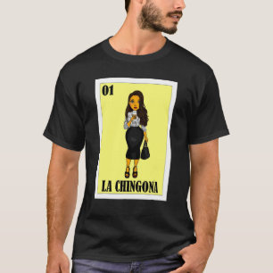 Camiseta Mexicano para Hispanas  La Chingona 4