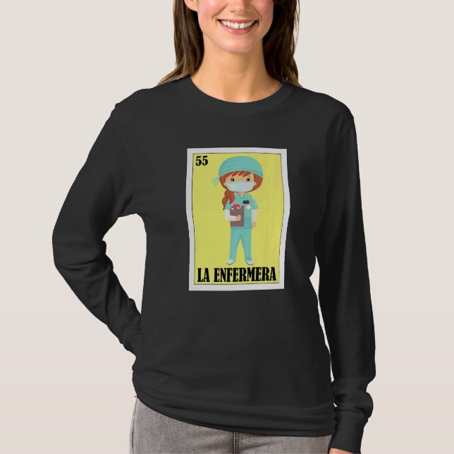 Camiseta Mexicano para Hispanas  La Chingona  8 (Anverso)