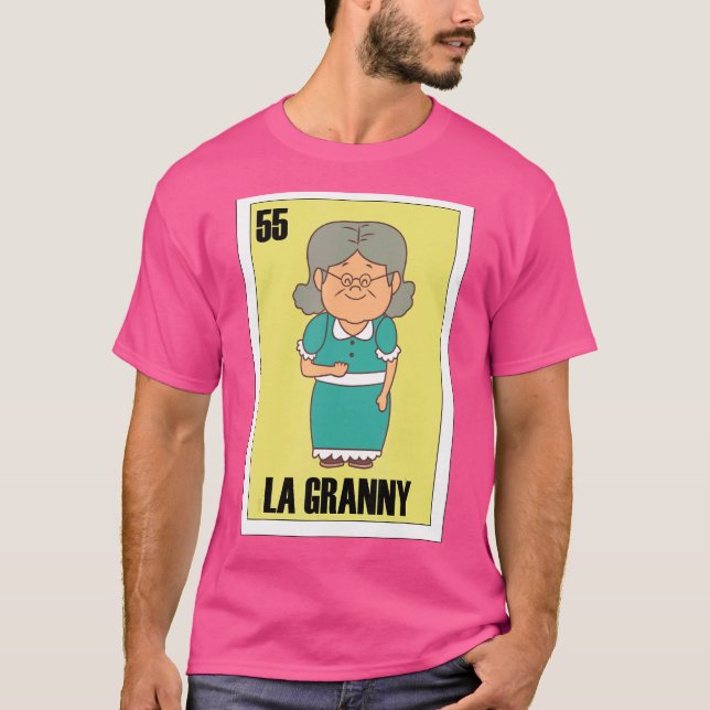 Camiseta Mexicano para la abuela La Granny (Anverso)